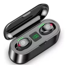 Audífonos In-ear Inalámbricos Bluetooth F9 + Caja De Carga