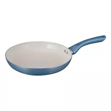 Panela Frigideira Antiaderente 22cm Cabo Em Silicone Azul