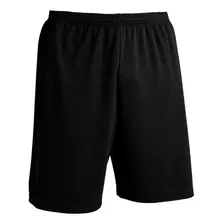 Short Calção Esportivo Futebol Academia Treino Fitness Preto