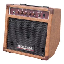 Amplificador Guitarra Electroacustica 15w Ag-15 Goldea