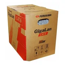 Cable Utp Cat6 Furukawa Interior Gigalan Bobina 305mts Cobre