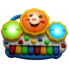 Teclado Piano Sol Musical Bebê Brinquedo Infantil Divertido