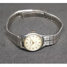 Reloj Lanco Antiguo Dial Texturado Dama No Funciona