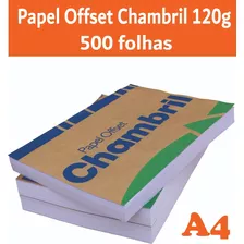 Papel Offset Chambril 120g A4 ( 500 Folhas )