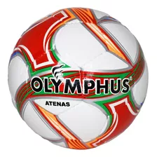 Pelota Baby Futbol Sala Futsal Olymphus Atenas Bote Bajo Color Blanco/rojo/verde/naranja