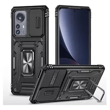 Funda Para Redmi Note 12s Jun Case + Cristal Full 9d