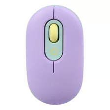 Mouse Inalámbrico 2.4ghz Bluetooth Sensor Óptico Violeta