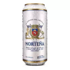 Cerveza Norteña Lata 473 Ml. Pack X 6