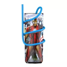 Vaso Alto Avengers Sorbete Serpentina Licencia Oficial