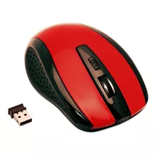 Mouse Inalámbrico 2.4ghz Argom Rojo - 6 Botones