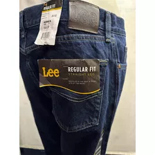 Pantalón De Jean Lee Regular Fit Straight Leg Talle W34 L.32