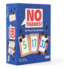 ¡no, Gracias! Juego De Cartas De Estrategia Clásico Para Fie