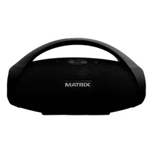 Parlante Bluetooth Portatil Matrix Mini Boom 5w Color Negro