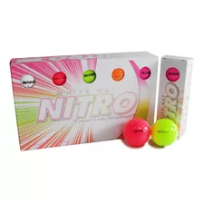 Pelotas De Golf Nitro White Out, Talla Nica