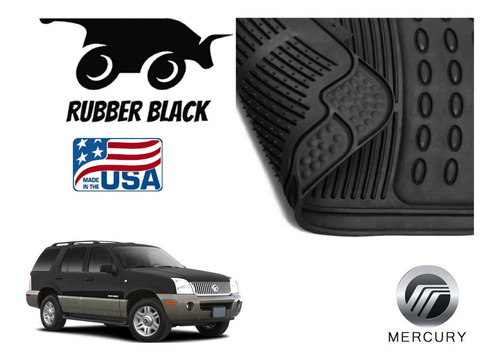 Tapetes Uso Rudo Mercury Mountaineer 2004 Rubber Black Origi Foto 4