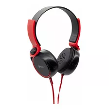 Audífono Micrófono Getttech Rythm Gh-2540r 3.5mm Rojo