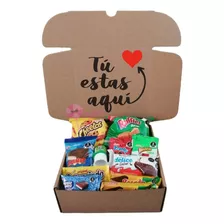 Caja De Dulces Regalo Sorpresa Original Con Frase A Elegir