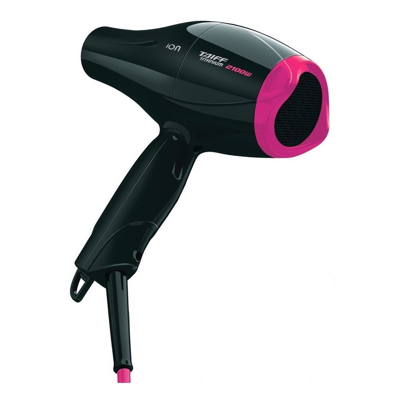 Secador de cabelo Taiff Diamante Fox Íon 3 soft rose 220V - 230V