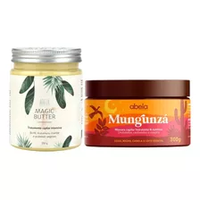 Kit Magic Butter 250g E Mascara Mungunza Hidronutritiva 300g