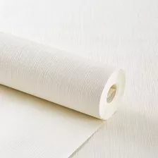 Papel De Parede Listrado Off White Bege Importado Lavável