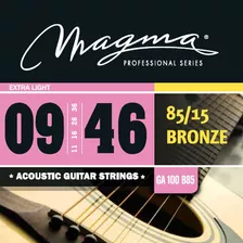 Cuerdas Encordado Magma Ga110b85 09-46 Guitarra Acústica