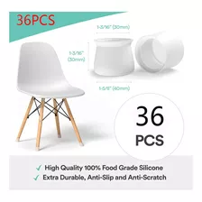 Proteção De Silicone 36pcs Para Pé De Mesa E Cadeira