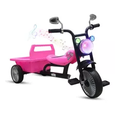 Triciclo Bebe Niños Con Cajuela Cw Luz Y Sonidos