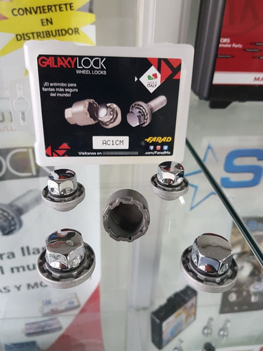 Seguro Tuercas Galaxylock Chevrolet Aveo Ls Aut Foto 5