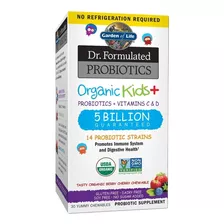 Garden Of Life Dr Formulated Kids 5billones Probiótico Niños