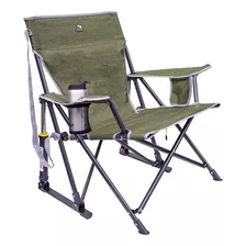 Silla Reclinable Y Plegable Color Verde Para Descanso