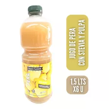 Jugo De Pera Sin Azucar Con Stevia 1.5 Lts - 3 Unidades