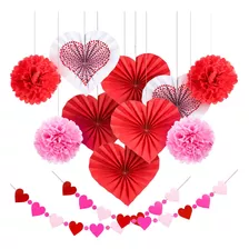 San Valentín Decoración Blulu Kit De Papel Para El Día De Sa