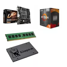 Kit Actualización Amd Ryzen 5 5600g B550m Ram 4g Ssd 480g Kt