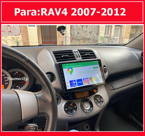 Auto Radio Estreo Android Gps Para Toyota Rav4 2006-2011 Foto 2