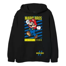 Super Mario Bros Sudadera Nintendo Personajes Videojue Gamer