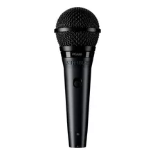 Microfone Shure Pg Alta Pga58-xlr Dinâmico Cardioide Cor Preto