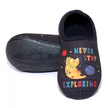 Sapato De Neoprene Infantil Antiderrapante Para Agua E Terra