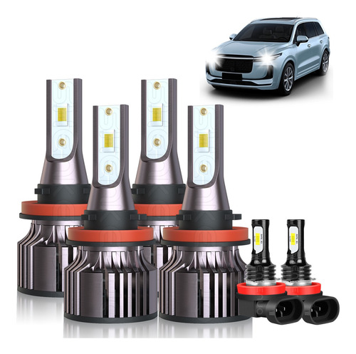 Kits De Faros D2r 6000k  Hid De Luz Alta Y Baja 