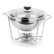 Panela Rechaud Para Servir Sopa 3 Litros Buffet - Forma Inox