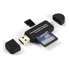 Adaptador Multifunción 3 En 1 Sd/otg/microusb