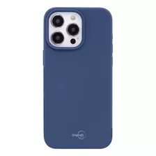 Capa iPhone 15 Pro Iplace, Beagá, Silicone Azul Petróleo 