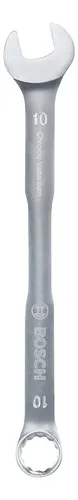 Llave Combinada Bosch 10mm X 142mm Acero Cr-vanadio Pro Plateado