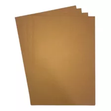 50 Folhas Papel Especial Kraft Craft Natural Marrom 180g A4 