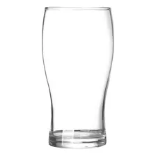 12 Vasos Pinta Vidrio Cerveza Artesanal 540cc Rigolleau Color Transparente