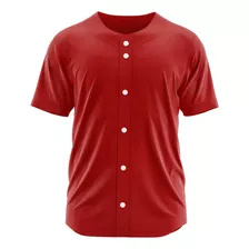 Camisola Casaca De Béisbol Tela Deportiva Liso Hombre