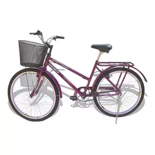 Bicicleta Aro 26 Wendy Modelo Poti Com Cesta Cores