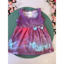 Vestido Infantil Unicornio 2 A 24 Meses Lançamento Luxo