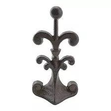 Comfify Fleur De Lis Puerta De Hierro Fundido | Cua De Tap