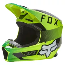 Capacete Fox V1 Ridl Mips Amarelo