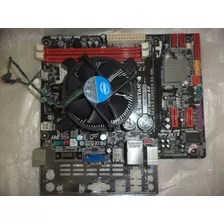 Board Biostar Ddr3 H61mlc+core I5-2310+disipador+rejilla 